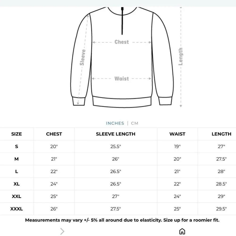 Collars & Co Quarter 1/4‎ Zip Sweater Blue Long Sleeve Preppy Golf  Cloud New
